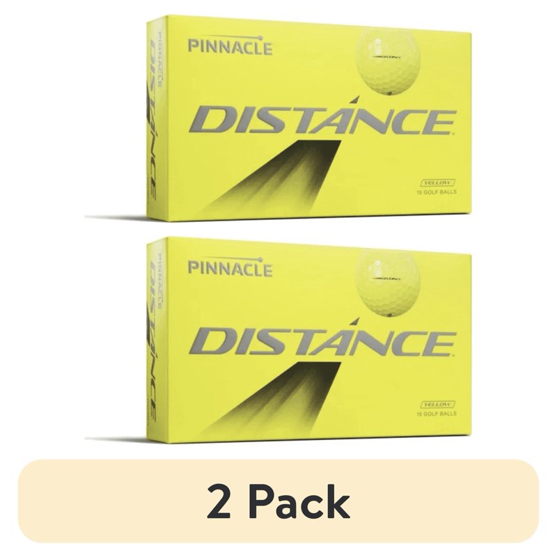 Distance Golf Balls 15 Pack - High Performance White Golf Balls