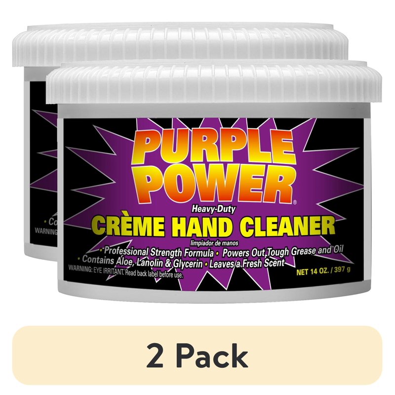 Heavy Duty Hand Cleaner - Purple Power 14 oz Multiple Pack Sizes