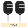 (2 Pack) REV Aria Pickleball Paddle – Raw T700 Carbon Fiber Face, 16mm Polypropylene Core