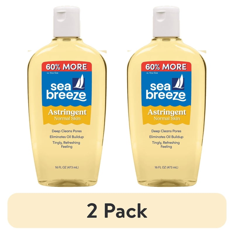 (2 Pack) Sea Breeze Original Formula Astringent for All Skin Types, Oil Control & Deep Cleansing