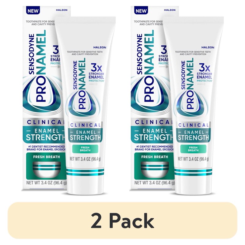 (2 Pack) Sensodyne Pronamel Enamel Strength Toothpaste - Fresh Mint, 3.4 Oz