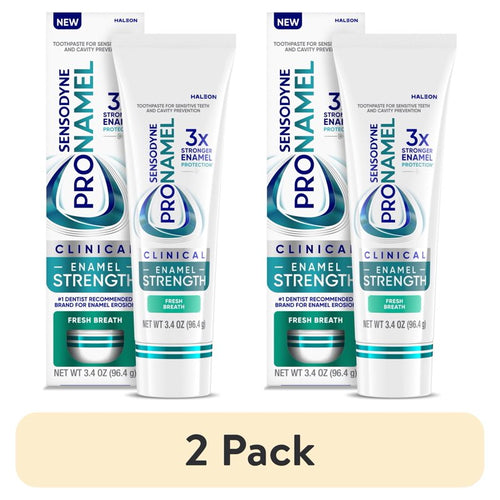 (2 Pack) Sensodyne Pronamel Enamel Strength Toothpaste - Fresh Mint, 3.4 Oz