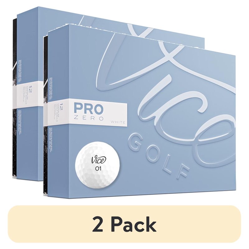 Premium White Golf Balls - 12 Pack, High Performance, Durable Cover