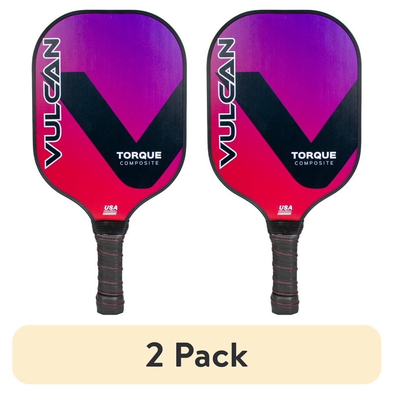 Vulcan Torque Composite Pickleball Paddle - Red/Blue | USA Pickleball Approved