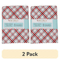 Cotton Quilt Fabric Bias Plaid Onyx 44 Inch Wide 2 Pack - Sewing & Craft Material