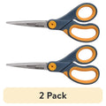 (2 Pack) Westcott 8" Titanium Bonded Non-Stick Scissors for School