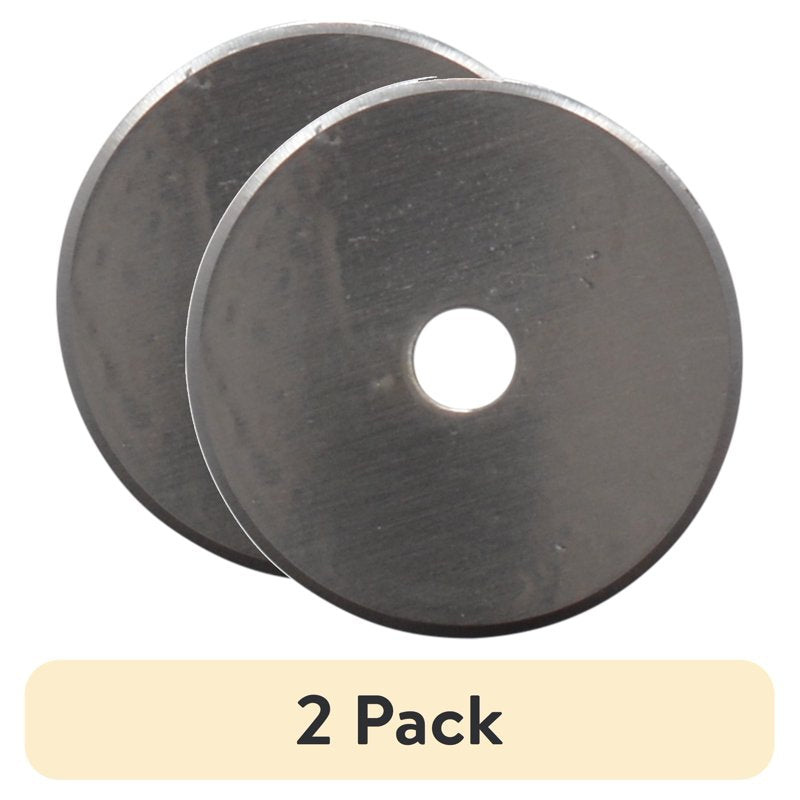 28mm Rotary Fabric Cutter Replacement Blade Titanium Bonded 2 Pack