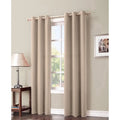 Outdoor Thermal Blackout Curtain Panels Set - 2 Pieces, Grommet Top, 37x84 Inches