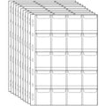 Coin Collection Pages with 20 Pockets - Fits Binders, Durable Plastic Storage