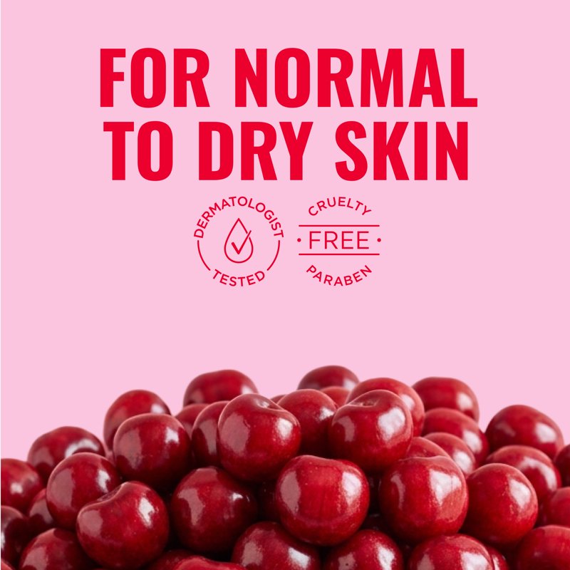 Jergens Cherry Almond Body Lotion for Dry Skin 22.6 fl oz
