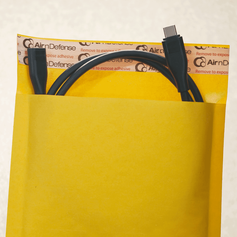Kraft Bubble Mailers Self-Sealing Padded Envelopes for Shipping - 100 Pack