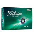 Titleist AVX Golf Balls 12 Pack – White, 2024 Variation: White, Single