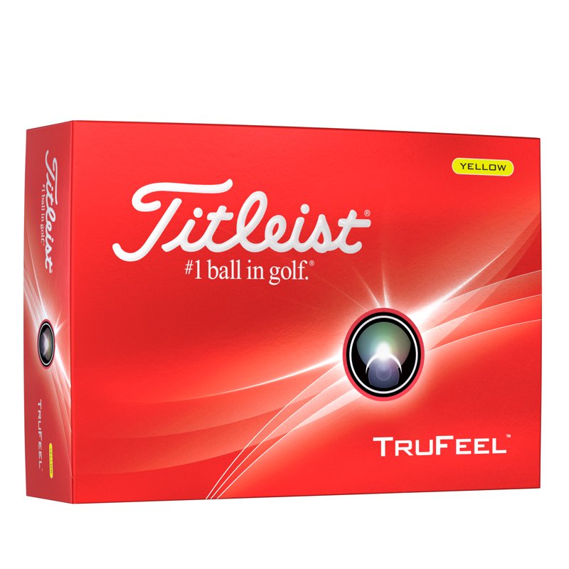 Titleist TruFeel Golf Balls - Soft Feel, Long Distance & Control