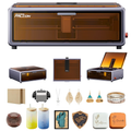 Creality Falcon A1 10W Laser Engraver & Cutter for Wood & Metal, Pre-Assembled