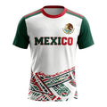 Mexico Flag Graphic T-Shirt for Men - Short Sleeve Shirt, Variation 00 Mexico, L