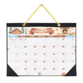 2027 Wall Calendar Planner - Large Monthly Home Wall Calendar with Watercolor Pattern