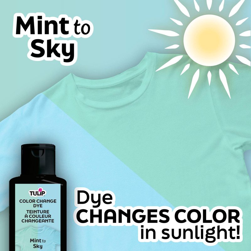 Sunlight-Activated Fabric Dye Kit for White Cotton - 2 Pack