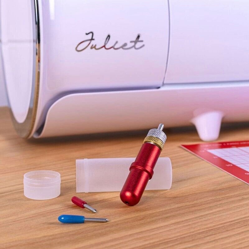 Precision Cutting Blade Set for Vinyl and Thick Materials - 45 & 60 Degree Angles