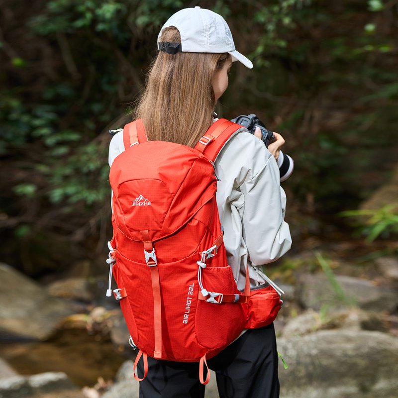 Lightweight Water-Resistant Hiking Backpack for Men & Women - Large Capacity Outdoor Travel Bag