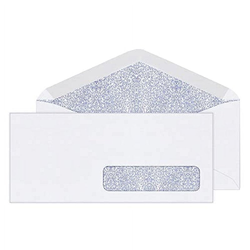 Medical Claim Envelopes #10 White Security-Tinted Box of 500