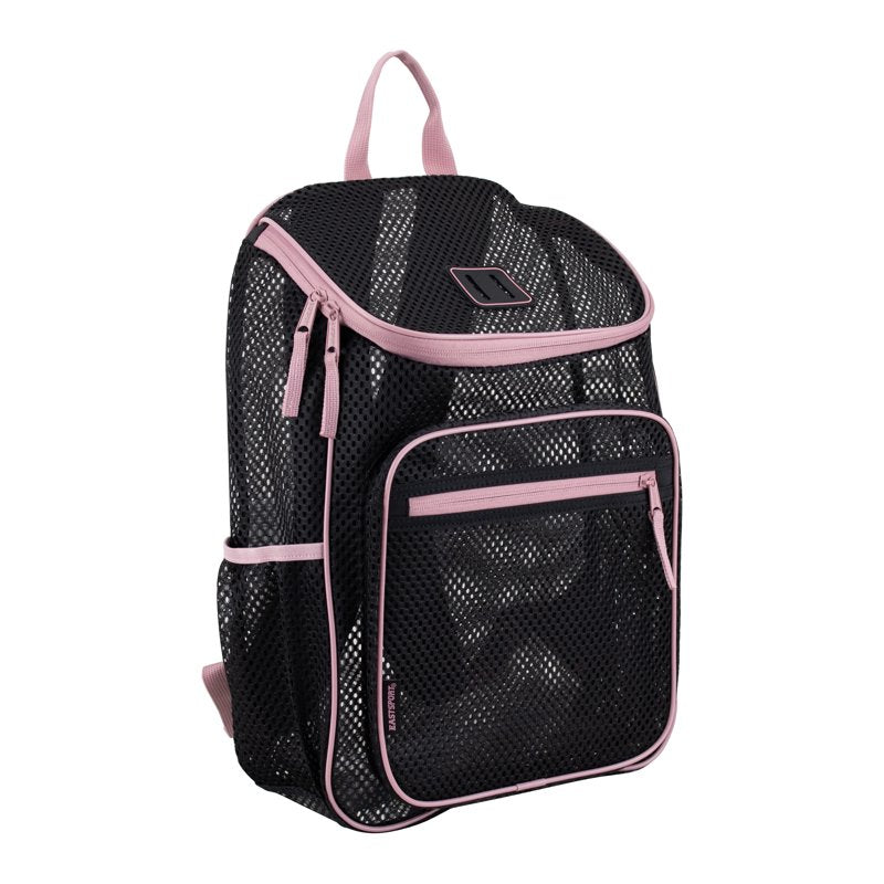 Mesh Backpack with Spacious Main Compartment and Hydration Pockets