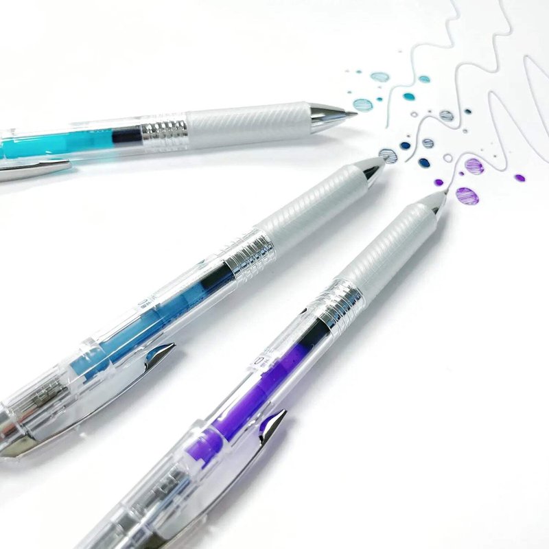 Gel Pens Set 8 Pack - 60th Anniversary Limited Edition Liquid & Gel Ink