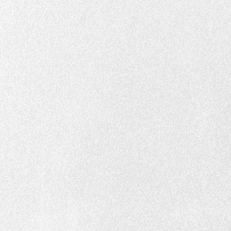 Self-Adhesive Glitter Iron-On Vinyl for Cricut Machines - 13 Inch x 9 Ft, White