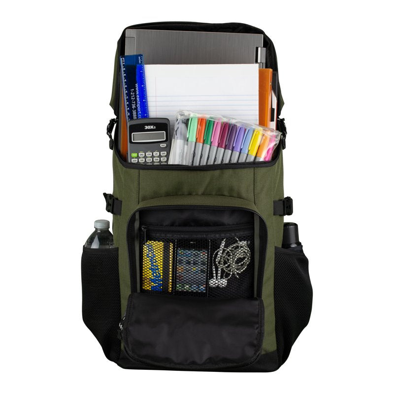 Unisex 18-Inch Victory Top Loader Backpack with Multiple Pockets