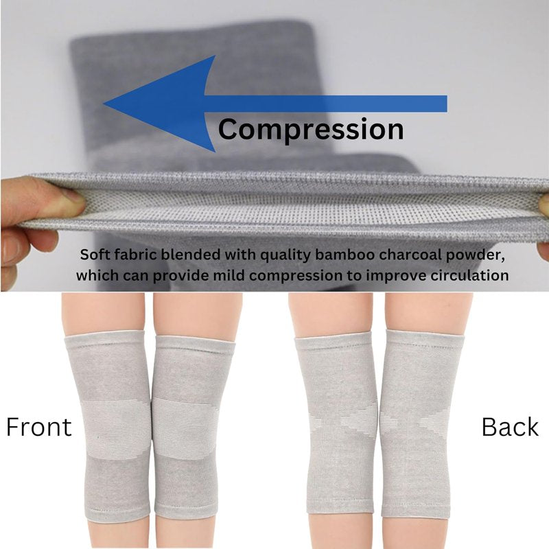Bamboo Knee Compression Sleeve for Men Women Support & Pain Relief