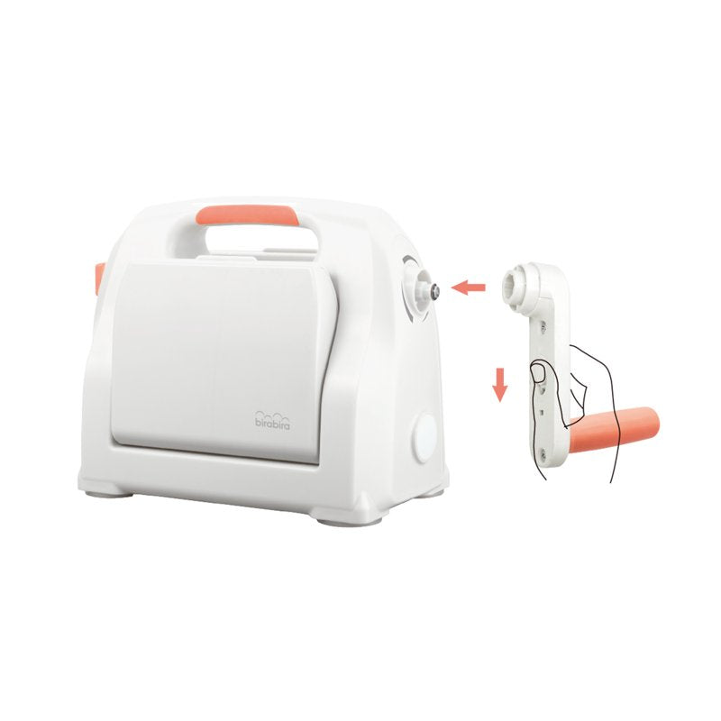 Adjustable Die Cutting & Embossing Machine with 6-1/4 Inch Platform for Crafts