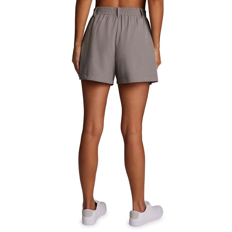 Women's Athleisure Shorts with Pockets - Lightweight Stretch Trouser Style
