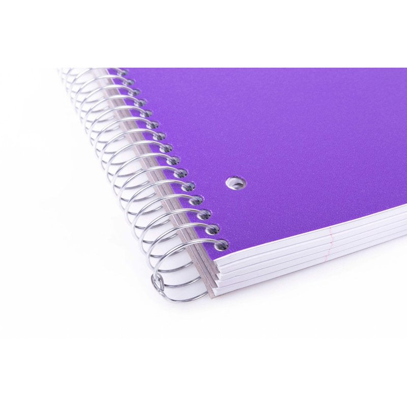Durable Spiral Notebook for Office and School - 8.5 x 11 Inches, 200 Pages