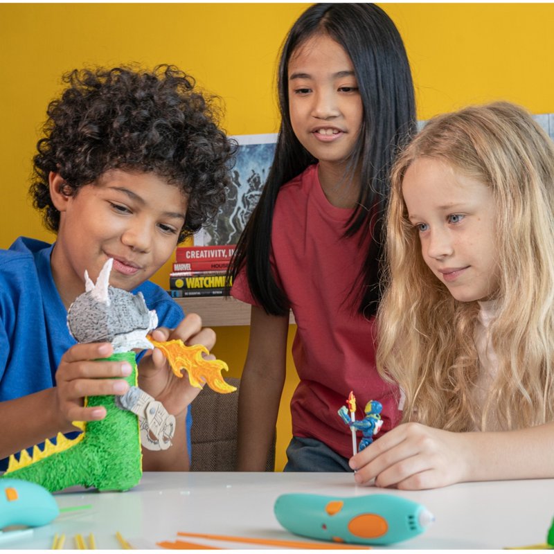 Kids 3D Printing Pen Set - Safe, Wireless, STEM Learning Toy