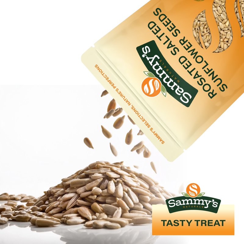 Roasted Sunflower Seed Kernels with Sea Salt - Vegan & Non-GMO Snack & Salad Topping