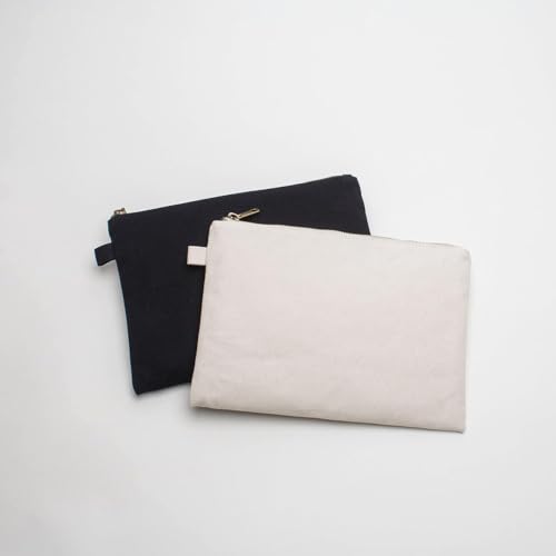 Zipper Pouch Storage Bag Simple and Stylish Women's Cosmetic and Travel Bag (Beige-basic-5)