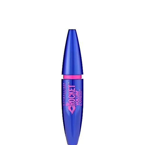 Maybelline New York, Volum' Express The Rocket Washable Mascara , Very Black, 0.3 Fl Oz,Very Black Washable,K1218400