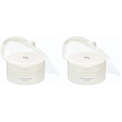 Beauty of Joseon Radiance Cleansing Balm Makeup, Sunscreen, Pore Cleanser for Sensitive Acne Skin. Korean Skincare for Men and Women 100ml, 3.38 fl.oz (Pack of 2)