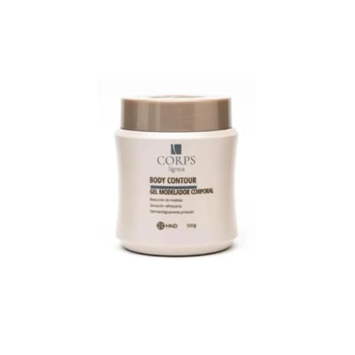 Excelente reductor y anticelulitis Body Contour Gel Moldeador CORPS, para piernas abdomen brazos gluteos y espalda. Formula tonificante e hidratante que adelgaza reafirma quema grasa. Gel crioactivo.