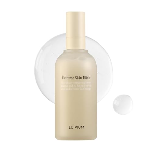 LU'PIUM Extreme Skin Elixir 100ml 3.38 fl. oz. ? Vegan Hydrating Ampoule Mist for Sensitive or Damaged Skin, Barrier Repair & Soothing Care, Inspired by Korean Skincare