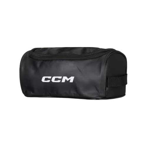 CCM Hockey Shower Toiletry Bag, Black, 10.75¢© L X 4.5¢© H X 5¢© W (BSHOWR)