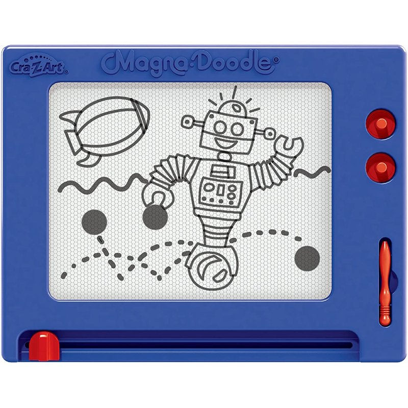 Magnetic Drawing Toy - Classic Blue Magna Doodle for Kids & Family