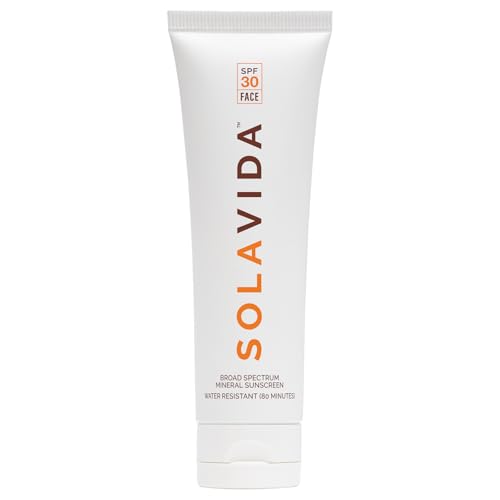 UVA/UVB Professional-grade Daily SPF 30 Mineral-based Face Sunscreen with Zinc Oxide, Hyaluronic Acid, Ceramides, Niacinamide. No artificial fragrances or dyes. 1.7 oz