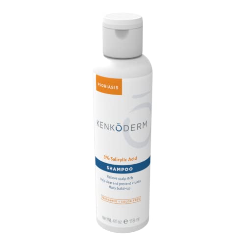 Kenkoderm Psoriasis Total Body & Scalp Bundle for Hair & Skin Care, Moisturizing Cream, 10 oz, Dead Sea Mud Soap & Mineral Salt Soap, 4.25 oz, Salicylic Acid Shampoo, 4 oz & Conditioner 8 oz