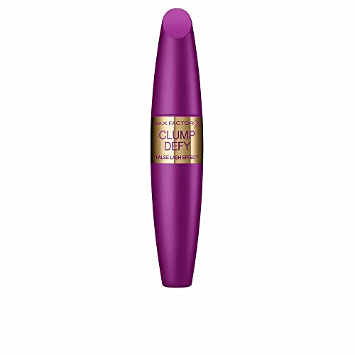 Max Factor False Lash Effect Clump Defy Mascara, 001 Black, Mascara for Dramatic Volume and Length, Anti-Clump Brush for Perfect Eyelash Separation without Clumping, 13 ml