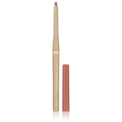 L'Oreal Paris Colour Riche Lip Liner Pencil, Creamy Lip Liner with Omega 3 and Vitamin E, 705 Beyond Pink (Rose Pink)