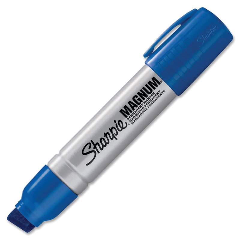 Permanent Marker Set for Large-Scale Projects - Blue & Red Options