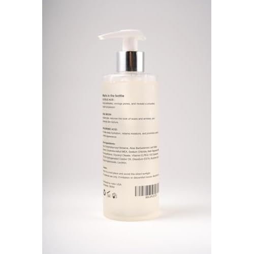 Glycolic Acid, Snail Mucin, and Hyaluronic Acid Wash