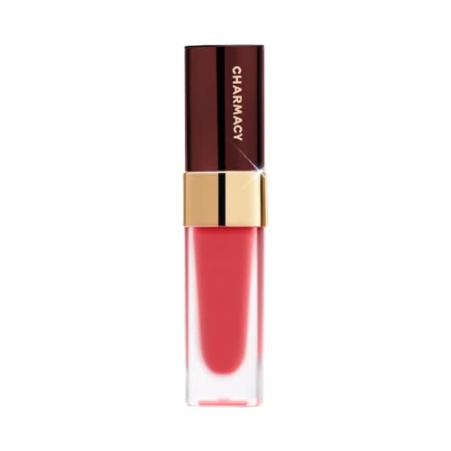 CHARMACY Lip Gloss Lasting Waterproof Velvet Moisturizing Liquid Lipstick Professional Non-stick Cup Lip Glaze Makeup #08