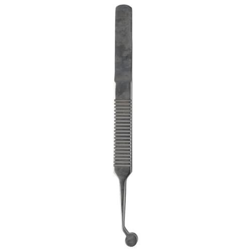 Massage Tweezers Stainless Steel Precision Round Tip Meibomian Gland Expressor Professional Silver Forceps for Eyelid Massage