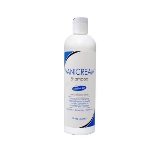 Vanicream Shampoo and Conditioner Set For Sensitive Skin - Dermatologist Tested - Set of 4 (2 Each) (12 Oz)